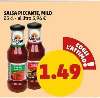 PENNY SALSA PICCANTE, MILD 25 cl offerta