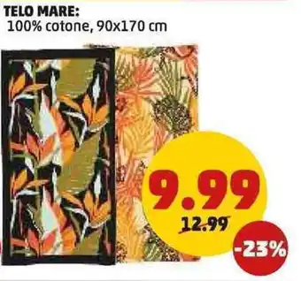 PENNY TELO MARE 90x170 cm offerta