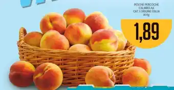 Supermercati Piccolo PESCHE PERCOCHE CALIBRO AA offerta