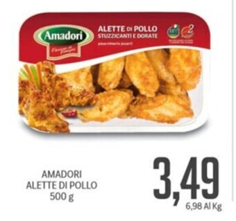 Supermercati Piccolo AMADORI ALETTE DI POLLO 500 g offerta