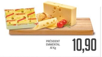 Supermercati Piccolo PRÉSIDENT EMMENTAL offerta