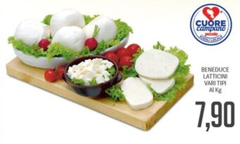 Supermercati Piccolo BENEDUCE LATTICINI VARI TIPI Al Kg offerta