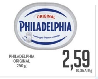 Supermercati Piccolo PHILADELPHIA ORIGINAL 250 g offerta