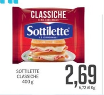 Supermercati Piccolo SOTTILETTE CLASSICHE 400 g offerta