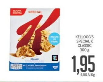 Supermercati Piccolo KELLOGG'S SPECIAL K CLASSIC 300 g offerta