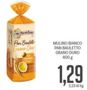 Supermercati Piccolo MULINO BIANCO PAN BAULETTO GRANO DURO 400 g offerta