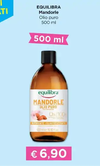 Acqua & Sapone EQUILIBRA Mandorle Olio puro 500 ml offerta
