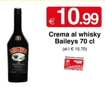 Crema al whisky Baileys 70 cl