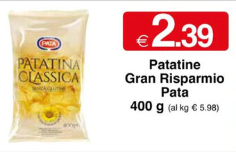 Patatine Gran Risparmio Pata 400 g