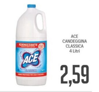 Supermercati Piccolo ACE CANDEGGINA CLASSICA 4 Litri offerta