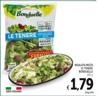 Spazio Conad INSALATA MISTA LE TENERE BONDUELLE 180 g offerta