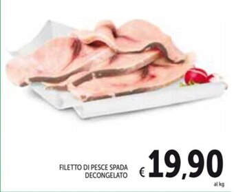 Spazio Conad FILETTO DI PESCE SPADA DECONGELATO offerta