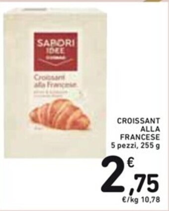 Spazio Conad CROISSANT ALLA FRANCESE 5 pezzi, 255 g offerta