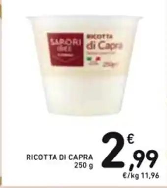 Spazio Conad RICOTTA DI CAPRA 250g offerta
