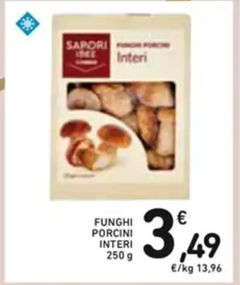 FUNGHI PORCINI INTERI 250 g