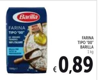 Spazio Conad FARINA TIPO "00" BARILLA 1 kg offerta