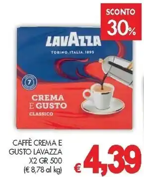 PrestoFresco Lavazza caffè crema e gusto offerta