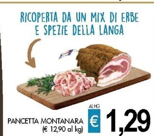 PrestoFresco Pancetta montanara offerta