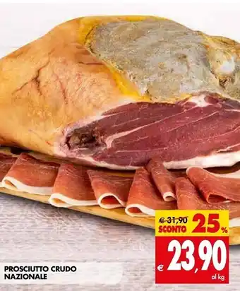 Tigros Prosciutto crudo nazionale offerta