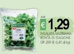 PrestoFresco Insalata valeriana bontà di stagione offerta