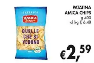 Tigros Pizzoli patasnella patatine offerta