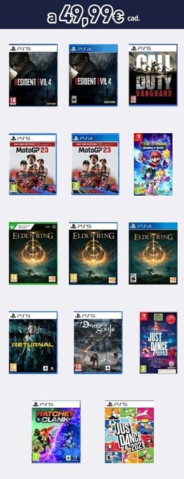Unieuro Capcom resident evil 4 speciale playstation 5 offerta