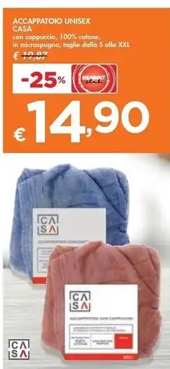 Bennet Casa accappatoio unisex offerta
