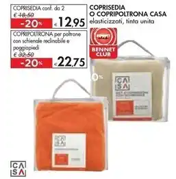 Bennet Casa coprisedia o copripoltrona offerta