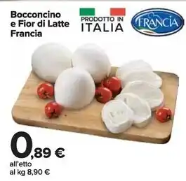 Carrefour Market Francia bocconcino e fior di latte offerta