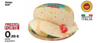 Carrefour Market Asiago dop offerta