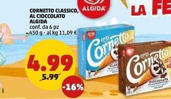 PENNY Algida cornetto classico offerta