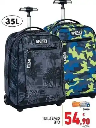 Conad Superstore Seven trolley appack offerta