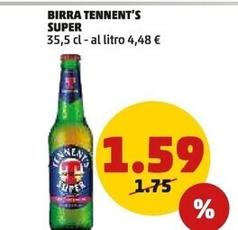 PENNY Tennent's birra super offerta