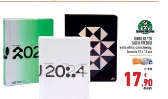 Conad Superstore Giochi preziosi diario be you offerta