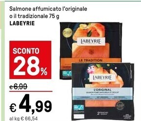 Iper La Grande Labeyrie salmone affumicato offerta