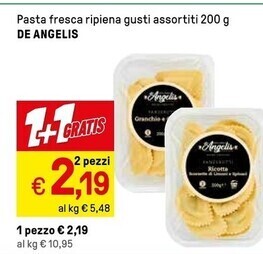 Iper La Grande De angelis pasta fresca ripiena offerta