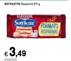 Iper La Grande Sottilette classiche offerta