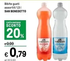 Iper La Grande San benedetto bibite offerta