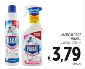 Spazio Conad ANTICALCARE VIAKAL vari tipi, 720 ml offerta