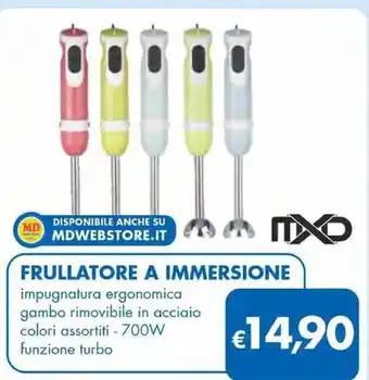 MD Discount Mxd frullatore a immersione offerta