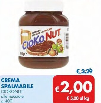 MD Discount Ciokonut crema spalmabile offerta