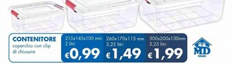 MD Discount Contenitore offerta