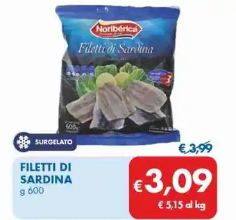 MD Discount Noribèrica filetti di sardina offerta