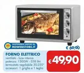 Master forno elettrico
