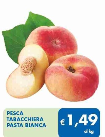 MD Discount Pesca tabacchiera pasta bianca offerta