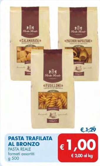 MD Discount Pasta reale pasta trafilata al bronzo offerta