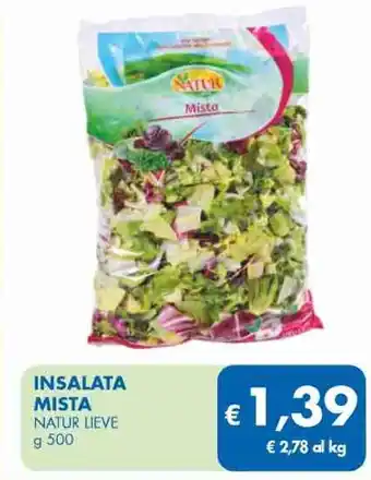 MD Discount Natur lieve insalata mista offerta