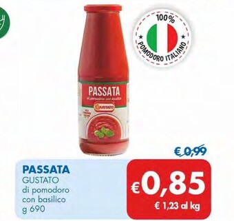 MD Discount Gustato passata offerta