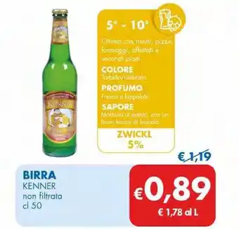 MD Discount Kenner birra offerta