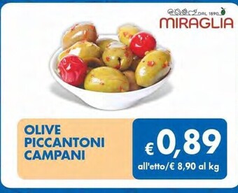 MD Discount Miraglia olive piccantoni campani offerta